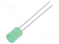 LED; green-yellow; 5mm; 13÷30mcd; 130°; Front: flat; 1.6÷2.4VDC LUCKYLIGHT LL-503GD2Q-1B