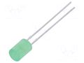 LED; green-yellow; 5mm; 13÷30mcd; 130°; Front: flat; 1.6÷2.4VDC LUCKYLIGHT LL-503GD2Q-1B