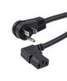 POWER CORD, R/A N5-15P-IEC C13, 6 , 15A N515PR-C13L-15-6F