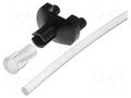 Fiber for LED; Ø: 2mm; L: 80mm; round; Front: convex MENTOR 1216.1002