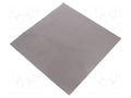 Shielding mat; 240x240x0.3mm; Permeability: 20; EFG KEMET EFG03-240X240