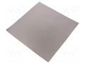 Shielding mat; 240x240x0.1mm; Permeability: 130; self-adhesive KEMET EFF401-240X240T08