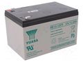 Re-battery: acid-lead; 12V; 12Ah; AGM; maintenance-free; 4.15kg YUASA ACCU-RE12-12/Y