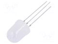 LED; red/yellow-green; 10mm; 90°; Front: convex; No.of term: 3 OPTOSUPPLY OSRGLCA192A