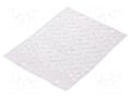 Self-adhesive foot; H: 3mm; translucent; polyetylene; Dim: 11x11mm 3M SJ6553/TR