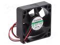 Fan: DC; axial; 5VDC; 35x35x10mm; 12.17m3/h; 28dBA; Vapo; 10000rpm SUNON MF35100V1-A99-A