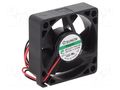 Fan: DC; axial; 12VDC; 35x35x10mm; 12.17m3/h; 28dBA; Vapo; 10000rpm SUNON MF35101V1-A99-A