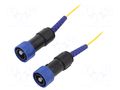 Fiber patch cord; PIN: 1; single mode simplex (SM); bayonet; 5m BULGIN PXF4054AAA