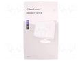 GDPR privacy filter; natural (transparent); Thk: 0.5mm; 11.6" QOLTEC QOLTEC-51065