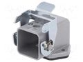 Enclosure: for HDC connectors; size 3; Locking: with latch WIELAND 76.321.0729.0