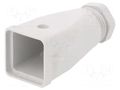 Enclosure for connectors: HDC; size 3; Locking: for latch; M20 WIELAND 76.352.0760.0