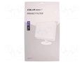 GDPR privacy filter; natural (transparent); Thk: 0.5mm; 19" QOLTEC QOLTEC-51053