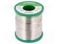 Tin; lead free; Sn95,5Ag3,8Cu0,7; 1.5mm; 1kg; reel; 217°C STANNOL SN955K400/1.5/1.0