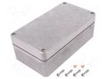 Enclosure: multipurpose; X: 120mm; Y: 220mm; Z: 80mm; aluminium; IP68 DELTRON ENCLOSURES DEL-486-221208-68
