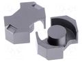 Core: ferrite; RM; N87; 160nH; 4310mm3; 98mm2; 2pcs. EPCOS B65813J0160A087