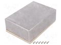 Enclosure: multipurpose; X: 121mm; Y: 172mm; Z: 55mm; aluminium; IP68 DELTRON ENCLOSURES DEL-480-0050
