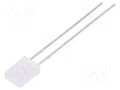 LED; yellow/yellow green; rectangular; 2x5x7.05mm; 9÷20mcd; 150° LUCKYLIGHT LL-257YGM1G-1B