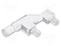 Fiber for LED; Ø3mm; No.of mod: 1; round; Front: flat MENTOR 1271.1000