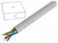 Wire; U/UTP; 6; stranded; CCA; Insulation: PVC; grey; 100m LOGILINK CPV0035
