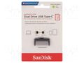 Pendrive; OTG,USB 3.1; 32GB; R: 150MB/s; Ultra Dual OTG SANDISK SDDDC2-032G-G46