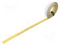 Measuring tape; L: 10m; Width: 13mm; steel; self-adhesive; measure MEDID MED.1018-10