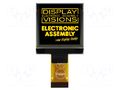 Display: OLED; graphical; 1.5"; 128x128; Dim: 33.8x36.5x2.05mm DISPLAY VISIONS EAW128128-XALG