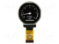 Display: OLED; graphical; 1.2"; 128x128; Dim: 36.98x41.23x2.05mm DISPLAY VISIONS EAW128128-XRLW