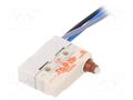Microswitch SNAP ACTION; 5A/250VAC; with pin; SPDT; ON-(ON); V4L SAIA-BURGESS V4LSK2