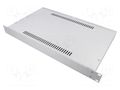 Enclosure: rack mounting; Standard: 19"; 180; 1U; light grey; rack RETEX RT-32180011