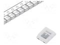 LED; blue; SMD; 2835,PLCC2; 3÷6lm; 2.8÷3.5VDC; 2.8x3.5x0.8mm; 120° REFOND RF-BNRI35TS-CK-N