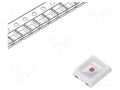 LED; red; SMD; 2835,PLCC2; 14÷24lm; 1.8÷2.4VDC; 2.8x3.5x0.8mm; 120° REFOND RF-OURI35TS-EK-J