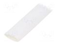 Heat shrink sleeve; thin walled; 3: 1; 9mm; L: 30m; white; -55÷135°C HELLERMANNTYTON TF31-9/3WH30