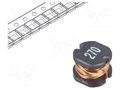 Inductor: wire; SMD; 27uH; 200mΩ; ±20%; 5.2x5.8x4.5mm; 970mA TRACO POWER TCK-063