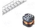 Inductor: wire; SMD; 6.8uH; 132mΩ; ±20%; 4x4.5x3.2mm; 900mA TRACO POWER TCK-129