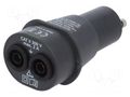 Adapter; 4mm; Cap: GU10 BEHA-AMPROBE ADPTR-GU10-EUR