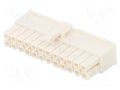 Connector: wire-wire/PCB; plug; female; PIN: 24; Mini-Fit Jr; 600V MOLEX MX-39-01-2245