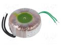 Transformer: toroidal; 120VA; 230VAC; 24V; 5A; Leads: cables; Ø: 95mm BREVE TUFVASSONS TTS120/Z230/24V