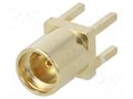 Connector: MMCX; socket; female; straight; 50Ω; THT; on PCBs; PTFE MOLEX MX-73415-1471