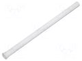 Fiber for LED; Ø3.2mm; L: 45mm; round; Front: flat; straight MENTOR 1282.1401