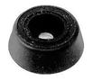 Rubber Foot with Metal Washer - 7/8" Diameter x 5/16" Thickness 9120