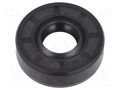 Oil seal; NBR caoutchouc; Thk: 8mm; -40÷100°C; Shore hardness: 70 ORING USZCZELNIENIA TECHNICZNE S-12X28X8-AOTC-N