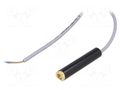Module: laser; 20mW; red; dot; 650nm; 10÷30VDC; 30÷150mA; Dot Laser Laser Components FP-D-650-20-C-F-24