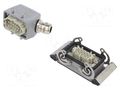 Connector: HDC; male + female; HE; PIN: 10; 16A; 500V; 10+PE; size 4 WEIDMÜLLER KIT-HE10.110M