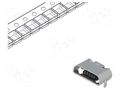 Connector: USB B micro; socket; on PCBs; SMT; PIN: 5; horizontal MOLEX MX-105164-0001
