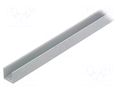 Profiles for LED modules; white; L: 1m; SMART16; aluminium TOPMET TOP-SMART16/WH-1M