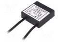 Touch switch; 44x44x14mm; Colour: black; IP40; Leads: leads x2 Nord Elektronik Plus WLK-LED-BOARD/BK