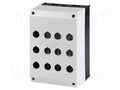 Enclosure: for remote controller; 22mm; IP67; X: 160mm; Y: 240mm EATON ELECTRIC M22-I12