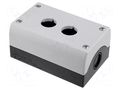 Enclosure: for remote controller; 22mm; IP67; X: 80mm; Y: 106.5mm EATON ELECTRIC M22-I2