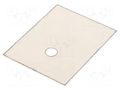 Heat transfer pad: mica; SOT93,TOP3; 0.8K/W; L: 25mm; W: 20mm NINIGI MICA-SOT93