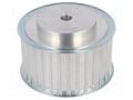 Belt pulley; AT10; W: 50mm; whell width: 66mm; Ø: 100mm; aluminium OPTIBELT 66-AT10-32-200ZA